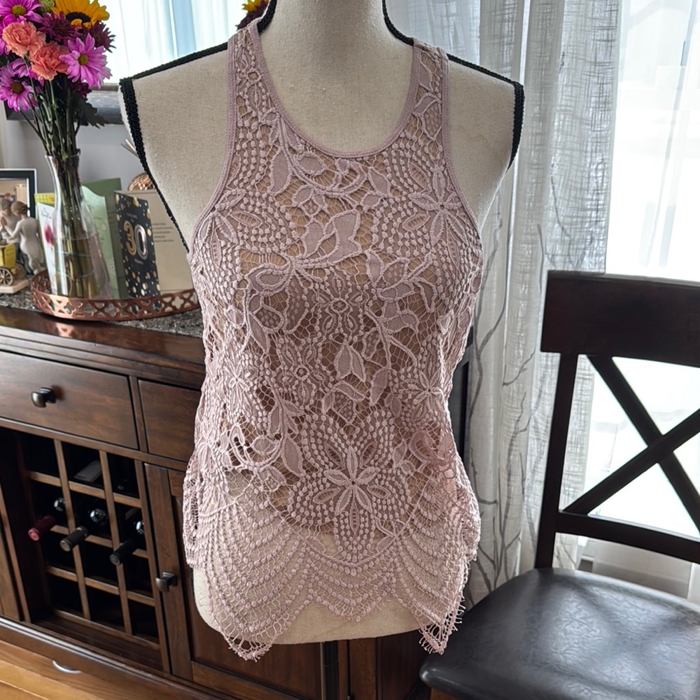 Express Pink Sleeveless Tank Top Camisole